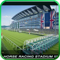 Unity3D赛马场环境场景 Horse Star Stadium !!! 1.0