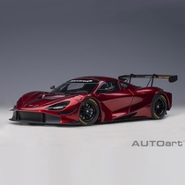 AUTOart-奥拓 迈凯伦720S GT3 火山红1 18汽车模型收藏仿真摆件
