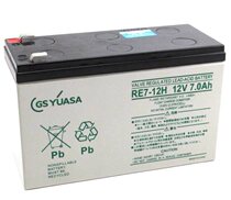 GSYUASA汤浅蓄电池RE5-12 RE7-12H PXL12023 12V2.3AH5AH7A电梯用