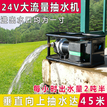 大功率大流量充电抽水泵自吸泵农用花园浇菜灌溉神器小型电动浇水