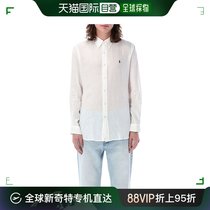 香港直邮潮奢 Polo Ralph Lauren Polo 拉夫 劳伦 男士修身版衬衫