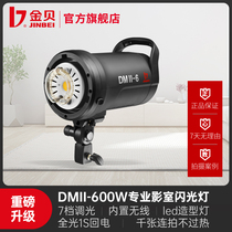 金贝DMII400W/600W闪光灯 室内人像服装证件照产品静物拍照打光灯
