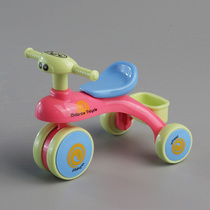 儿童扭扭车拼装摆件卡通组装三轮玩具模型男孩宝宝益智滑行平衡车