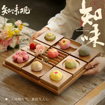 知味观桃花酥传统中式糕点海棠酥零食杭州特产下午茶小吃订婚摆台