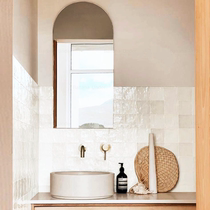R西班牙进口手工砖100x100渐变色瓷砖ins风厨房卫生间墙砖设计师