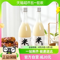 苏州桥米酒桂花米露750ml*2瓶组合微醺糯米酒米酿
