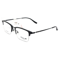 Cadillac凯迪拉克时尚近视眼镜架板材半框纯钛商务超轻镜框C3033D