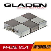 GLADEN鼓动M-LINE 95.4，4通道汽车音响功放