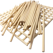 一次性筷子diy手工制作房子模型材料圆棒竹棒竹棍竹签雪糕棒创意