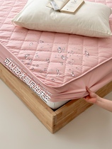 防水式床笠夹棉拒水原理功能床垫保护罩纯色保护垫可水洗床罩护垫