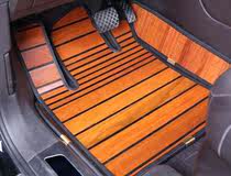 阿尔法·罗密欧轿车版Giulia Stelvio SUV版柚木汽车地板实木脚垫
