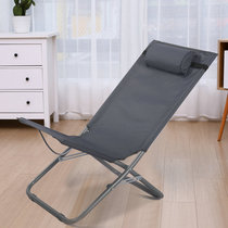 办公室午休椅子家用折叠椅休闲小型躺椅单人便携简约午休椅沙滩椅