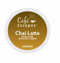 Café Escapes-低咖啡因 Chai Latté 印度拉茶 K-Cup红茶 24杯