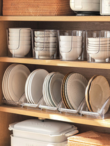 厨房碗架塑料碟盘子收纳架架放碗饭碗碟沥水架餐具置物盒碗柜碗架