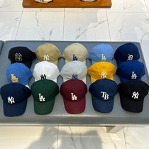 韩国正品MLB帽子NY洋基队女防晒大标软顶棒球帽LA遮阳男鸭舌帽CP6