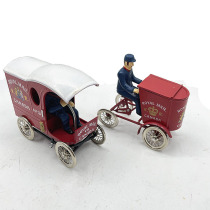 加拿大邮政车古董合金车模收藏纪念版橱窗装饰摆件礼物瑕疵