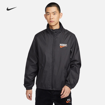 Nike耐克官方男子梭织夹克外套休闲叠搭网眼塔夫绸轻便HF1113